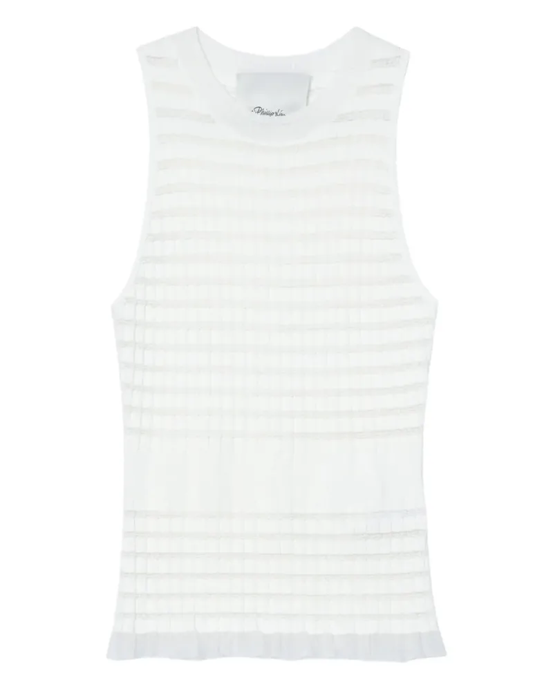 3.1 phillip lim Geripptes Oberteil - Nude Nude
