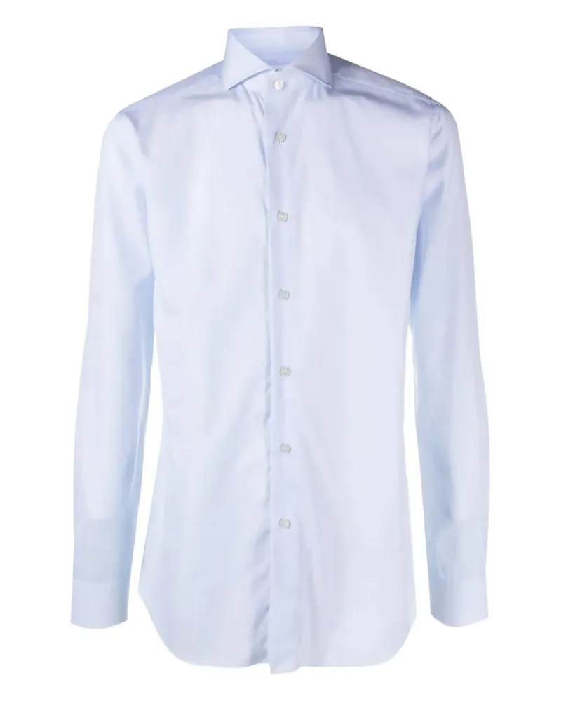 XACUS Langärmeliges Hemd - Blau Blau