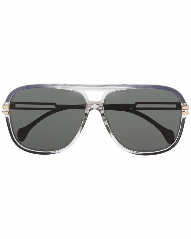 Gucci Getönte Pilotenbrille - Grau Grau