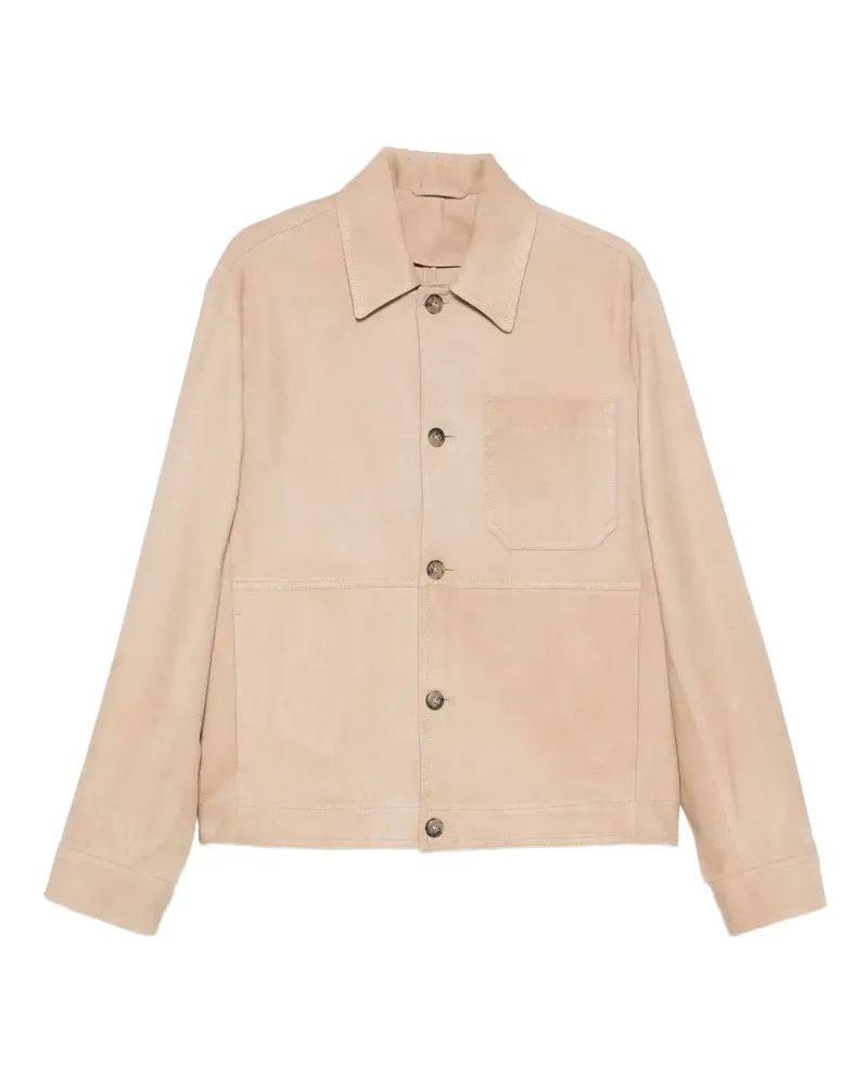 Altea Lewin Jacke aus Wildleder - Nude Nude