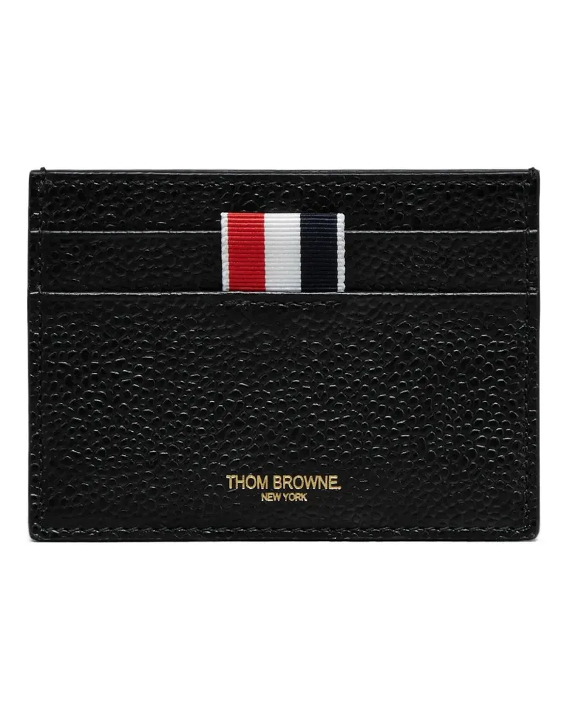 Thom Browne Kartenetui mit Gänse-Print - Schwarz Schwarz