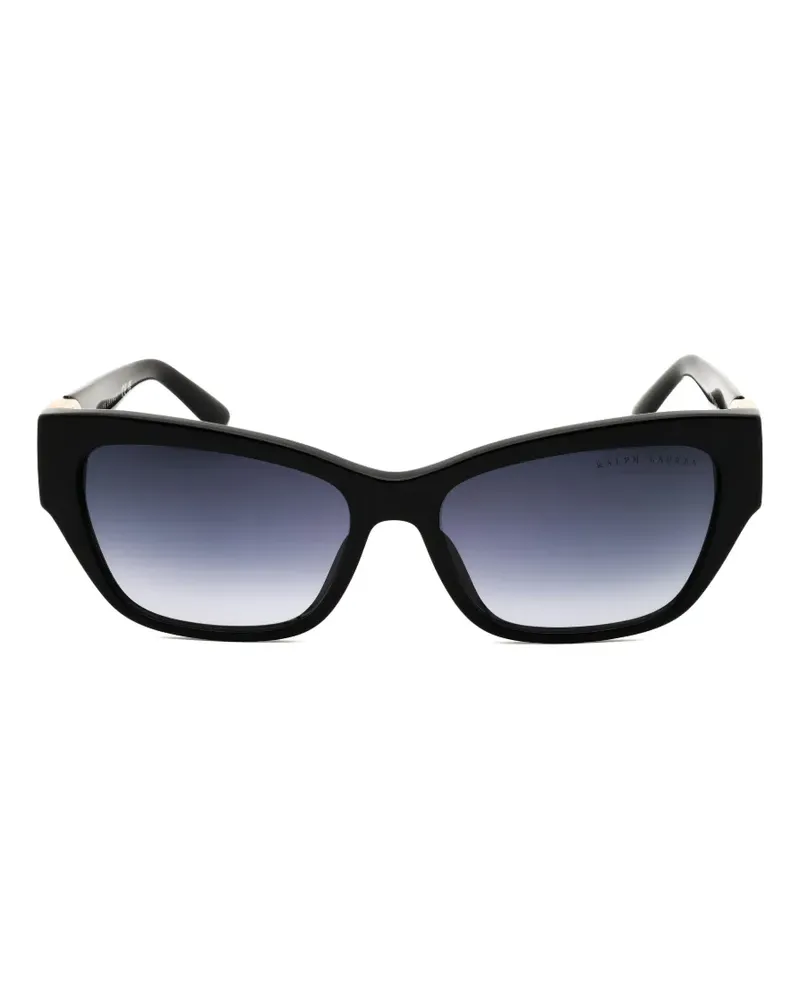 Ralph Lauren Stirrup Grace Cat-Eye-Sonnenbrille - Schwarz Schwarz