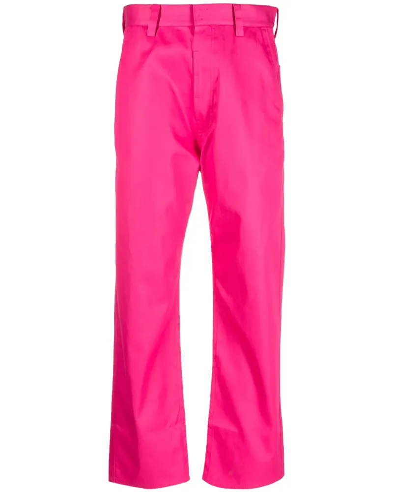Sofie D'Hoore Gerade Cropped-Hose - Rosa Rosa