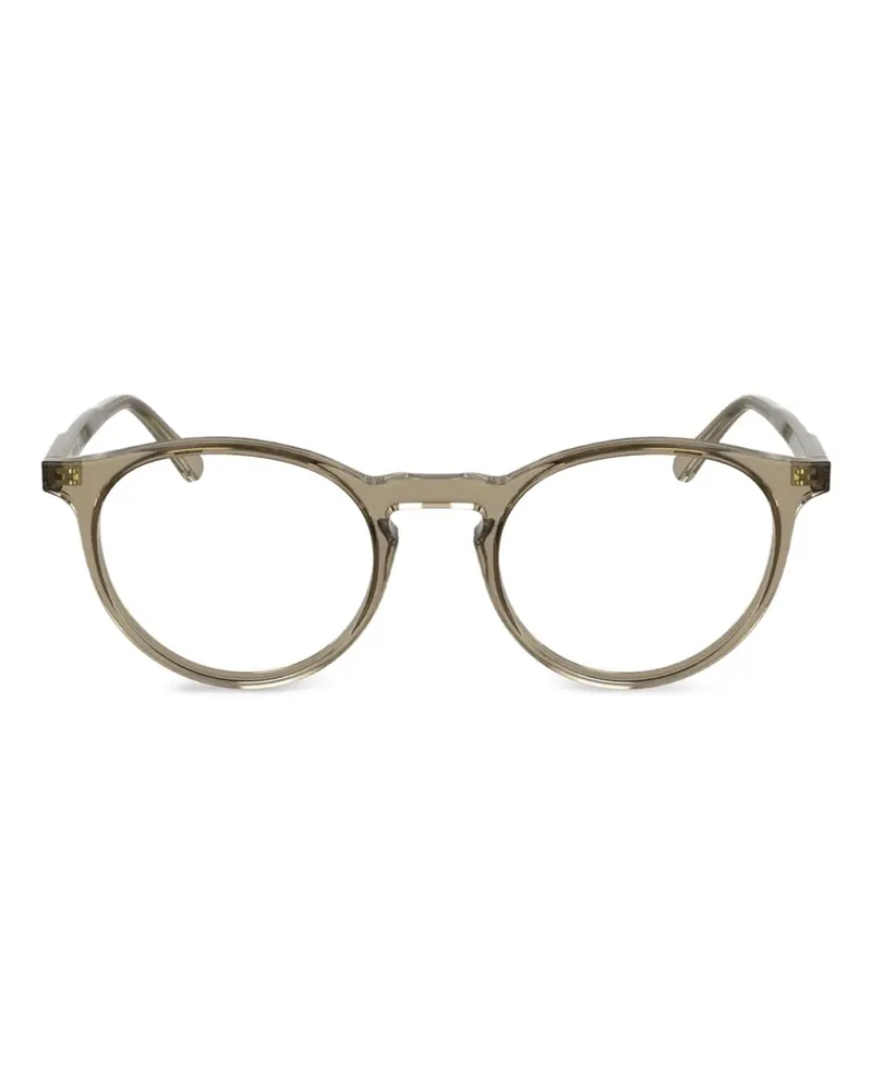 Calvin Klein Brille mit rundem Gestell - Braun Braun