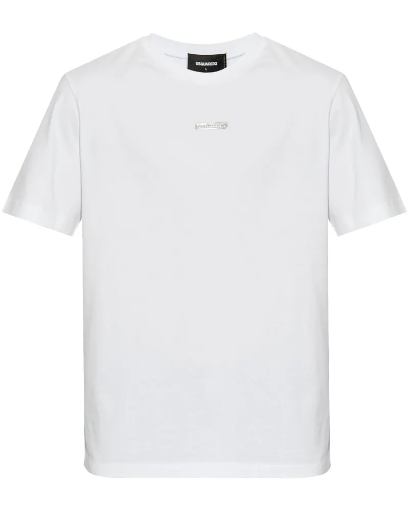 Dsquared2 T-Shirt aus Baumwolle - Weiß Weiß