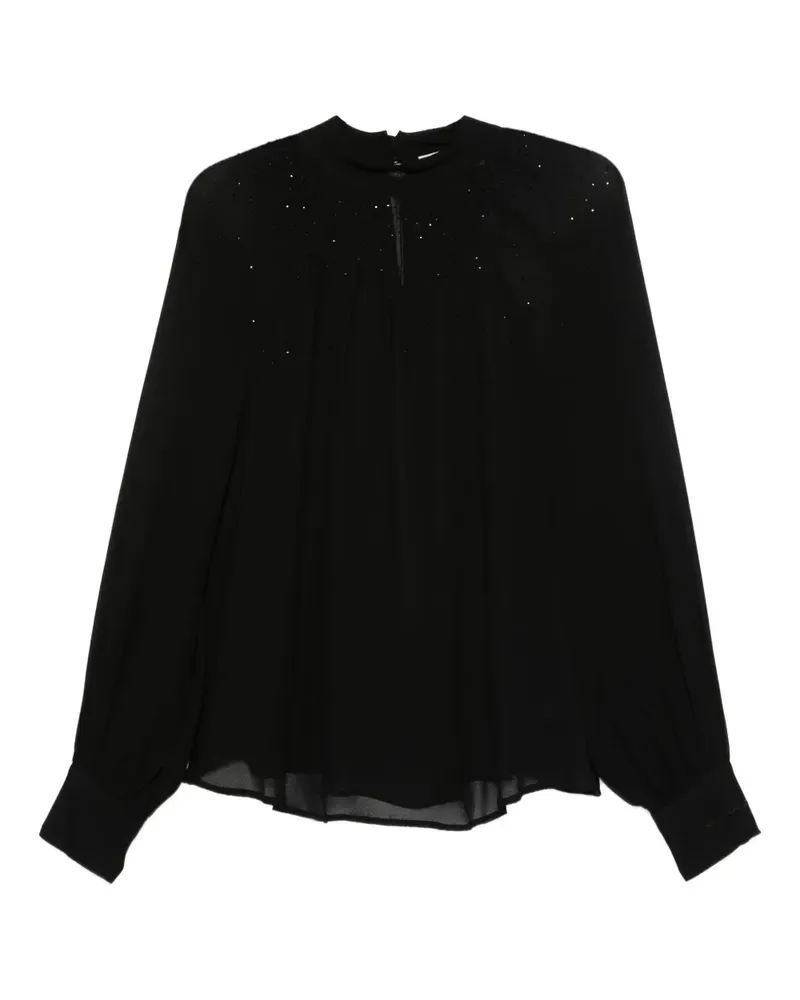 Ermanno Scervino Klassische Bluse - Schwarz Schwarz