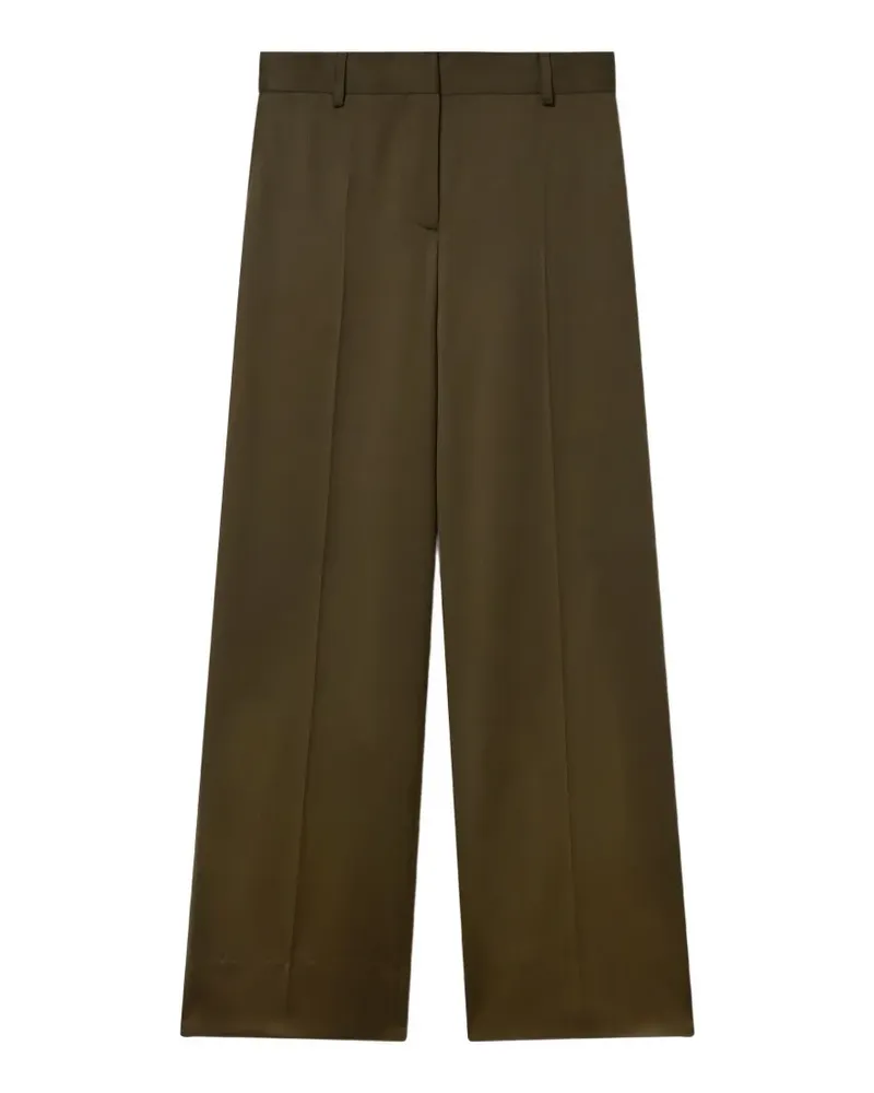 Stella McCartney Hose mit Bundfalten - Grün Grün