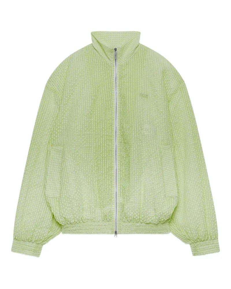 GCDS Texturierte Jacke - Grün Grün