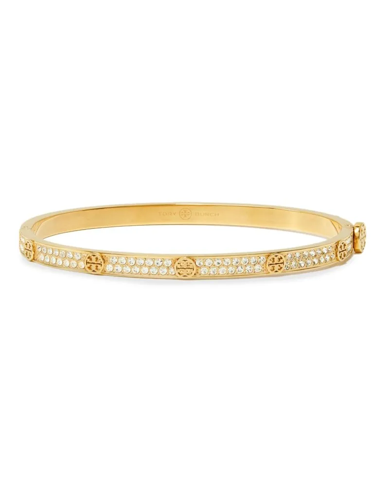 Tory Burch Miller Stud Armreif mit Scharnier - Gold Gold