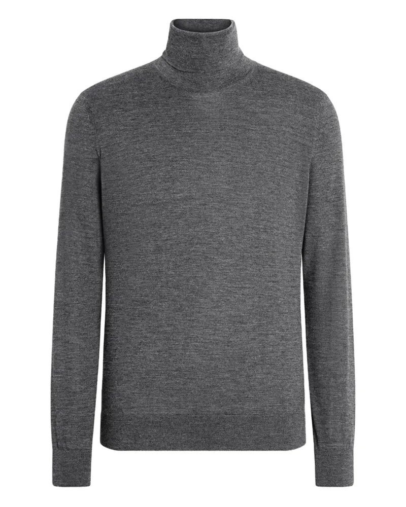 Ermenegildo Zegna Pullover mit Rollkragen - Grau Grau