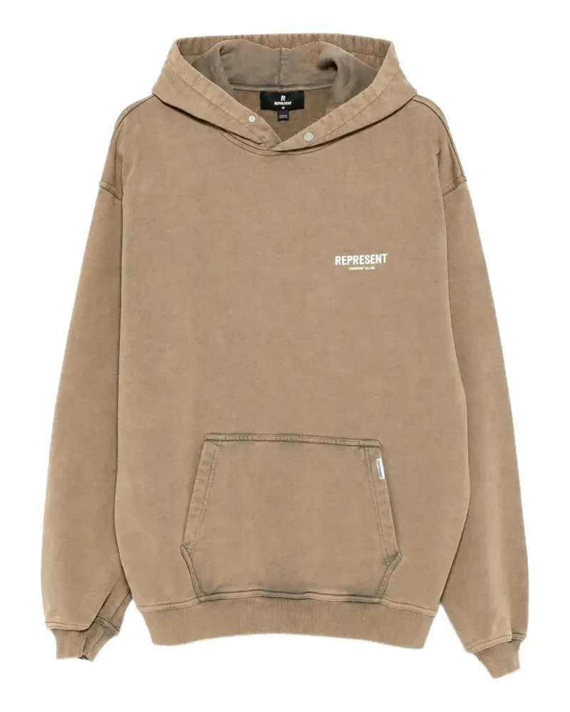 REPRESENT Hoodie mit Owners Club-Print - Nude Nude