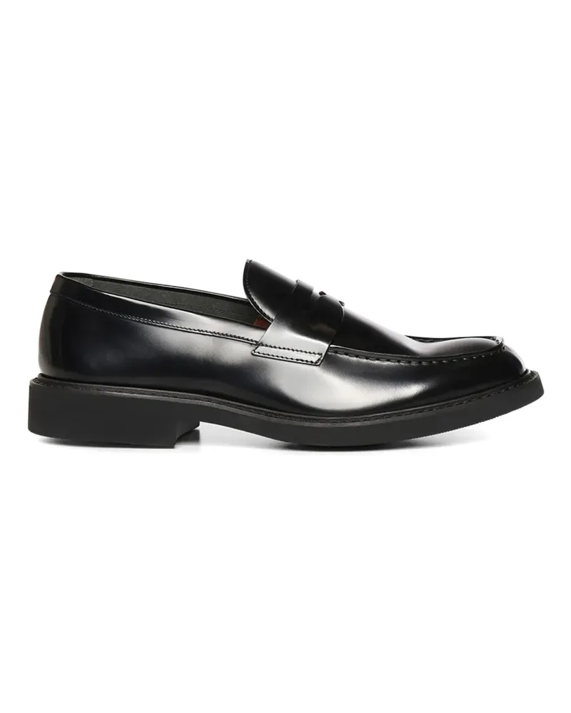 Doucal´s leather penny loafers - Schwarz Schwarz