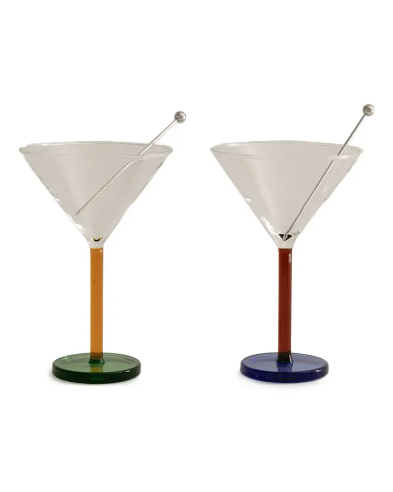 Sophie Lou Jacobsen Piano Cocktailgläser (2er-Set) - Grün Grün