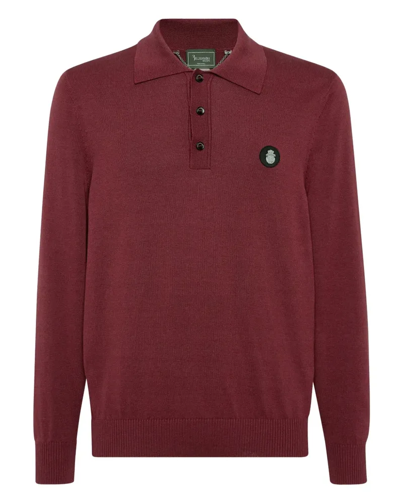 Billionaire Poloshirt mit Logo - Rot Rot