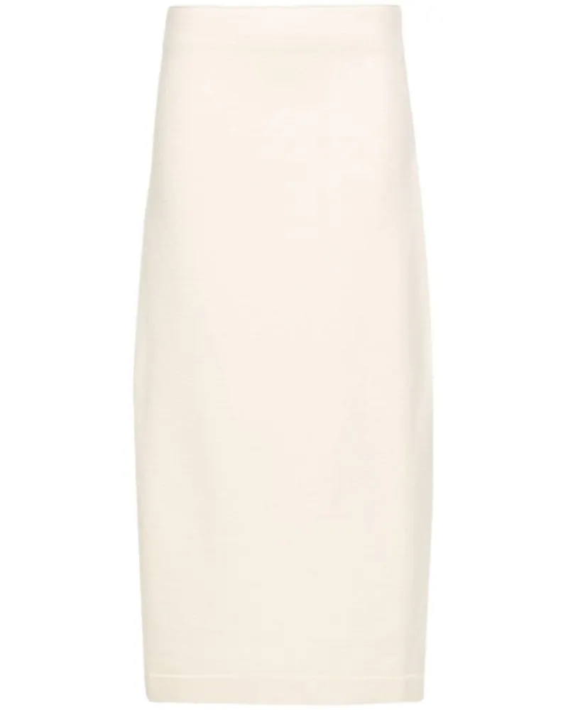 Jil Sander Rock mit asymmetrischem Saum - Nude Nude