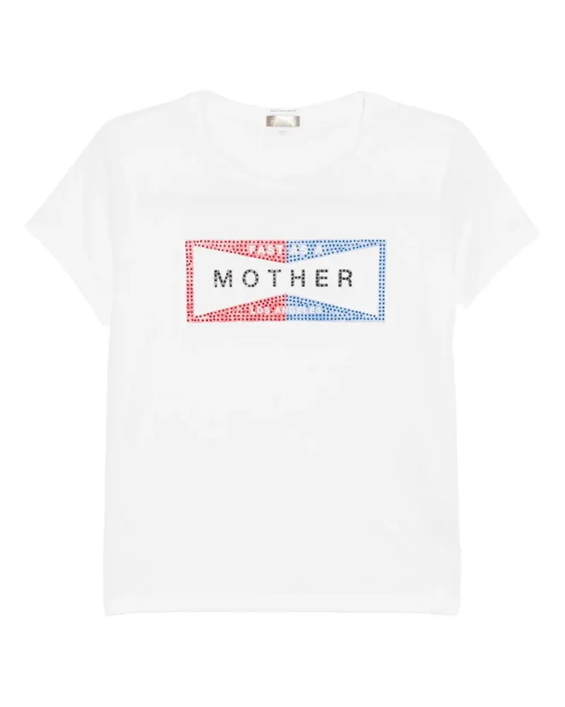 Mother The Boxy Goodie Goodie T-Shirt - Weiß Weiß