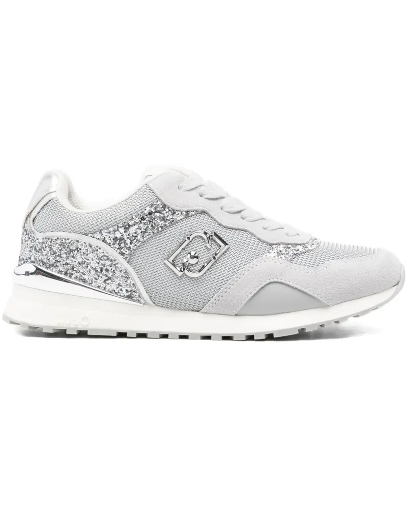 Liu Jo Sneakers mit Glitter - Grau Grau