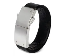 Box Lock Armband aus Leder