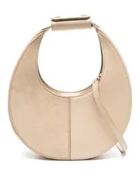 STAUD Mini Moon Split Handtasche Nude