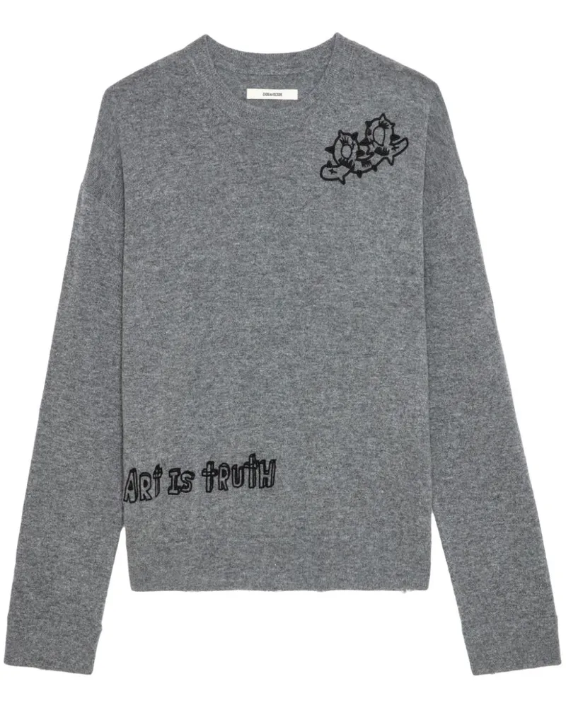 Zadig & Voltaire Marko Pullover - Grau Grau