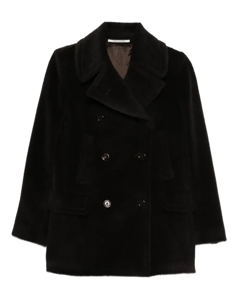 Tagliatore Doppelreihiger Mantel - Schwarz Schwarz