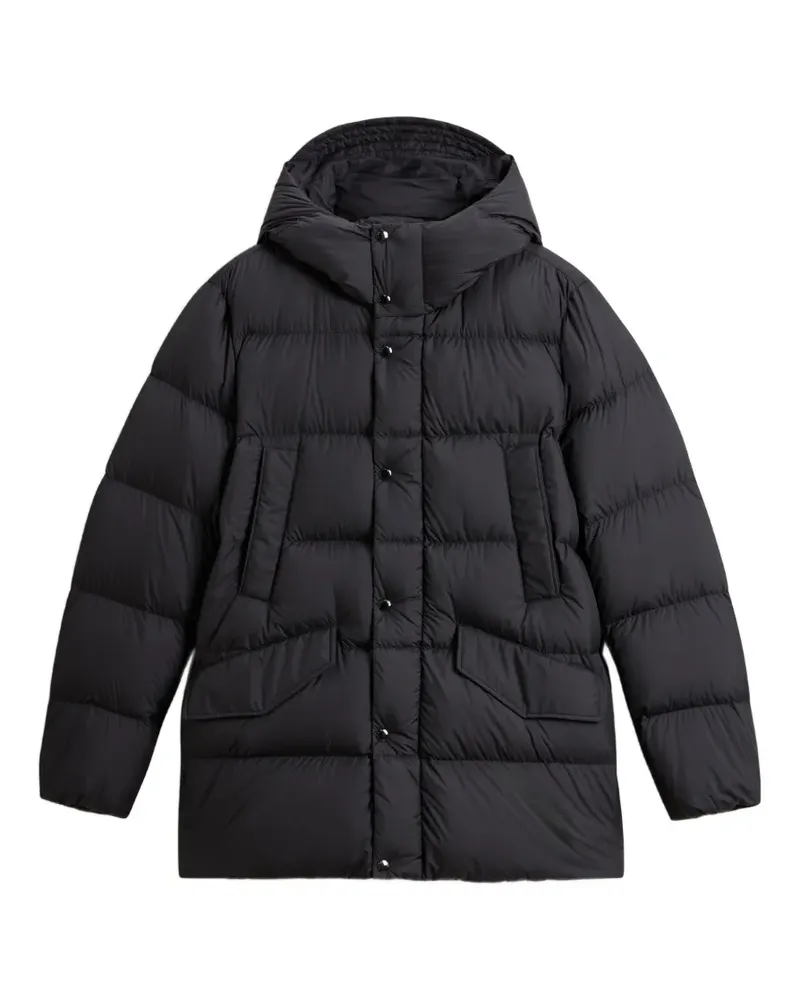 Woolrich Wattierte Cloud Davis Jacke - Schwarz Schwarz