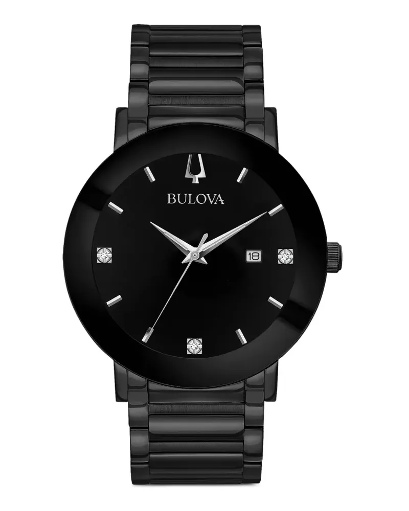 BULOVA Futuro 42mm watch - Schwarz Schwarz