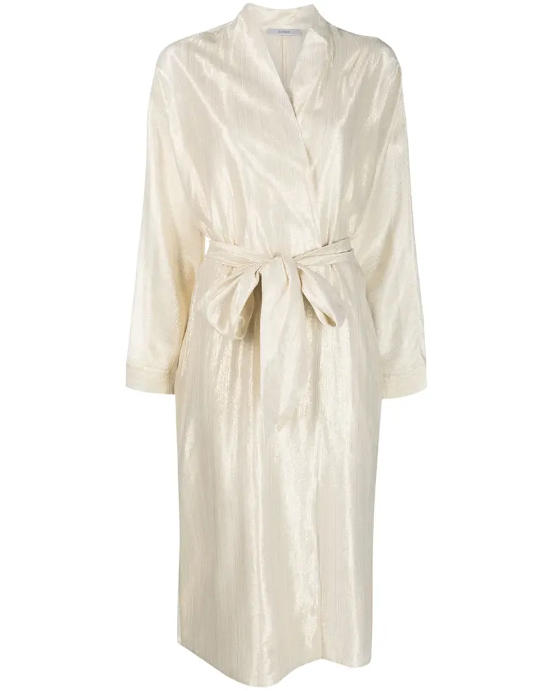 Dušan Metallic-Trenchcoat - Nude Nude