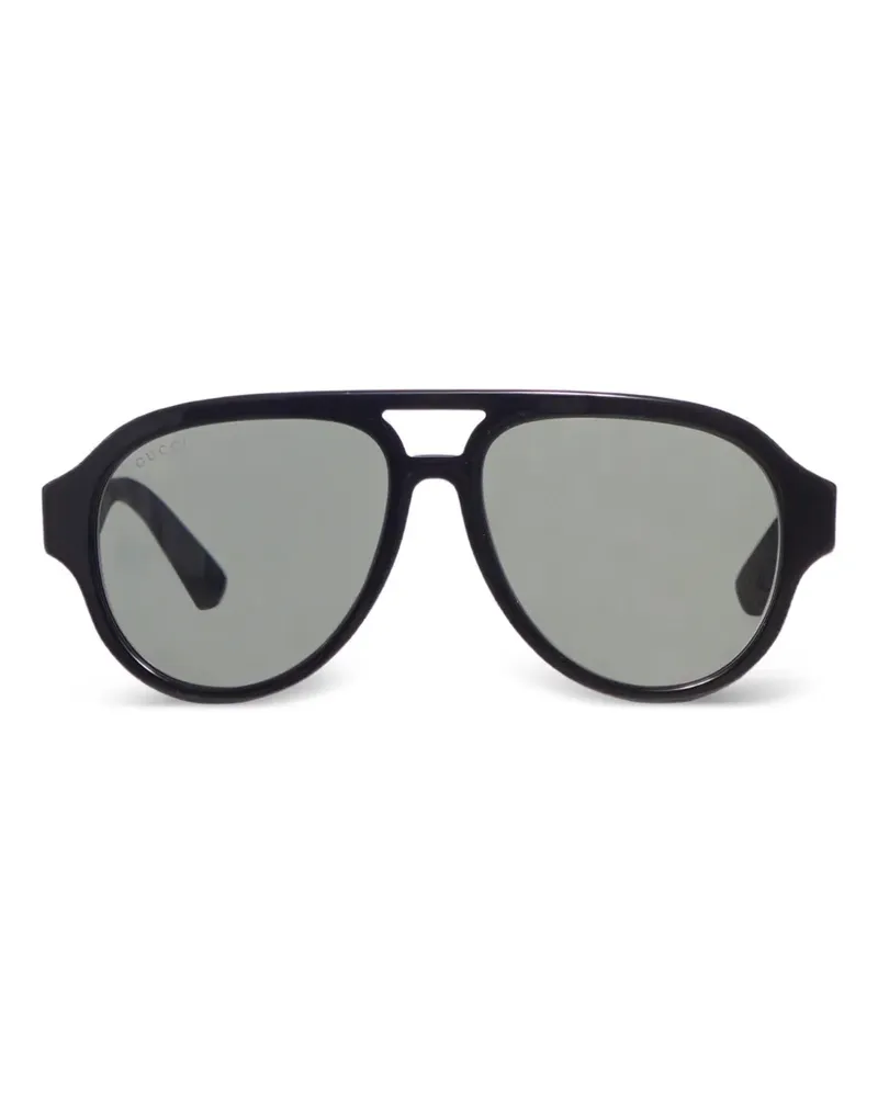 Gucci Pilotenbrille - Schwarz Schwarz