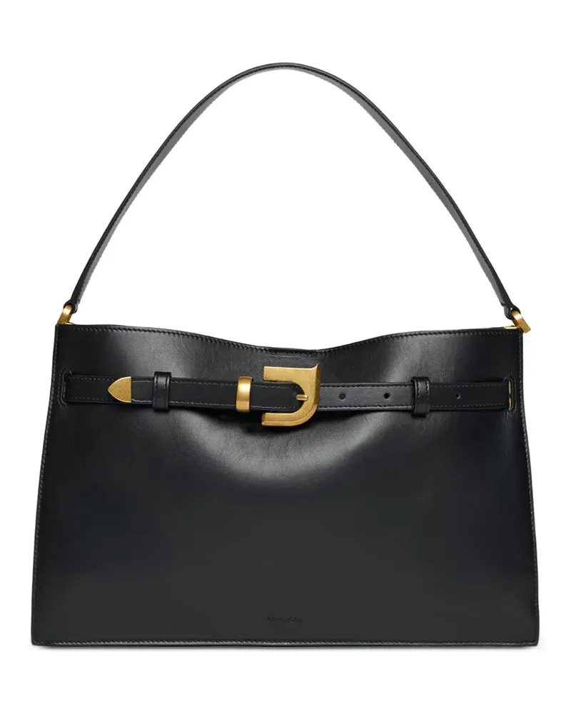 Nanushka Harmonica Tote Bag mit Schnallendetail - Schwarz Schwarz