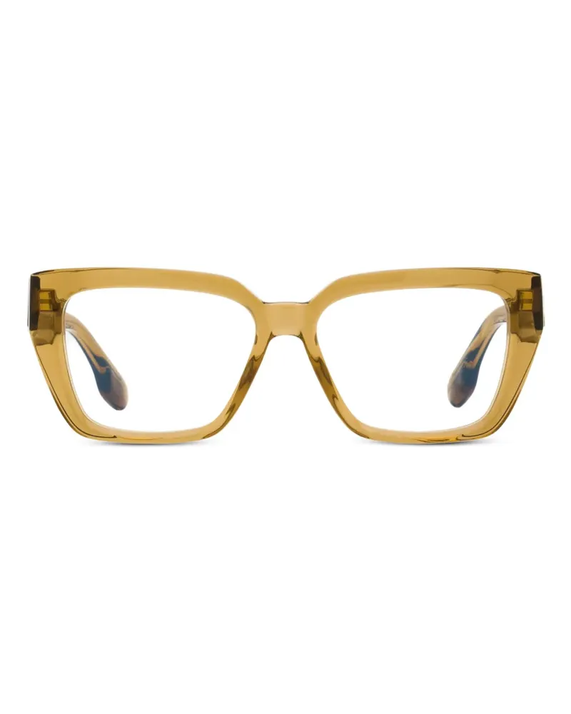 Victoria Beckham Brille mit eckigem Gestell - Braun Braun