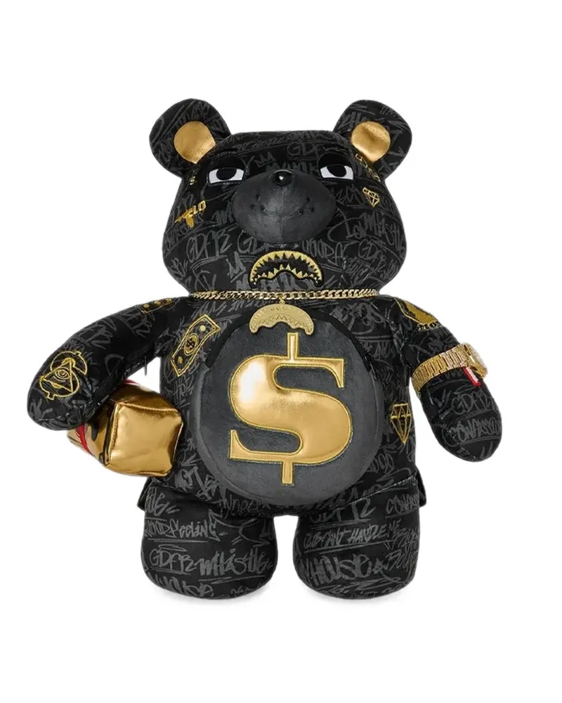 Sprayground Moneybear Flo Rida Rucksack - Schwarz Schwarz