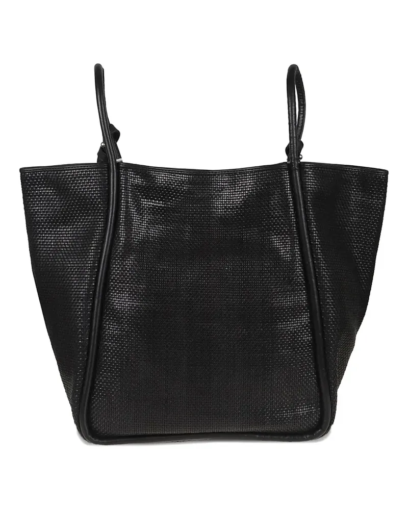 Dragon Diffusion Gewebter Ana Tote Bag - Schwarz Schwarz
