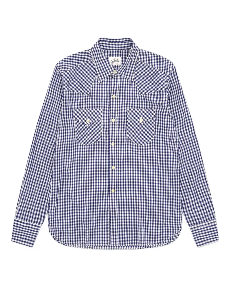 Fortela Texana chest-pocket shirt - Blau Blau