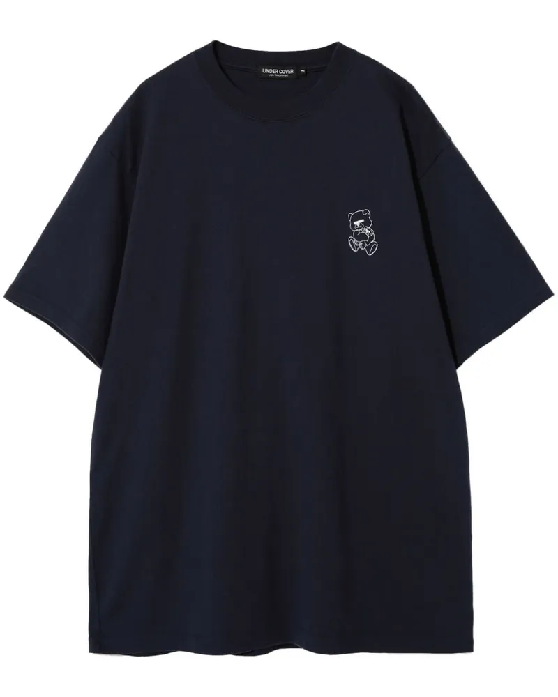 Undercover T-Shirt mit Teddy-Print - Blau Blau
