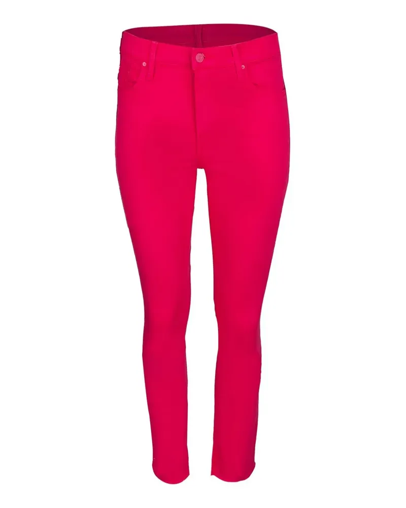 Mother The Insider Cropped-Hose - Rosa Rosa