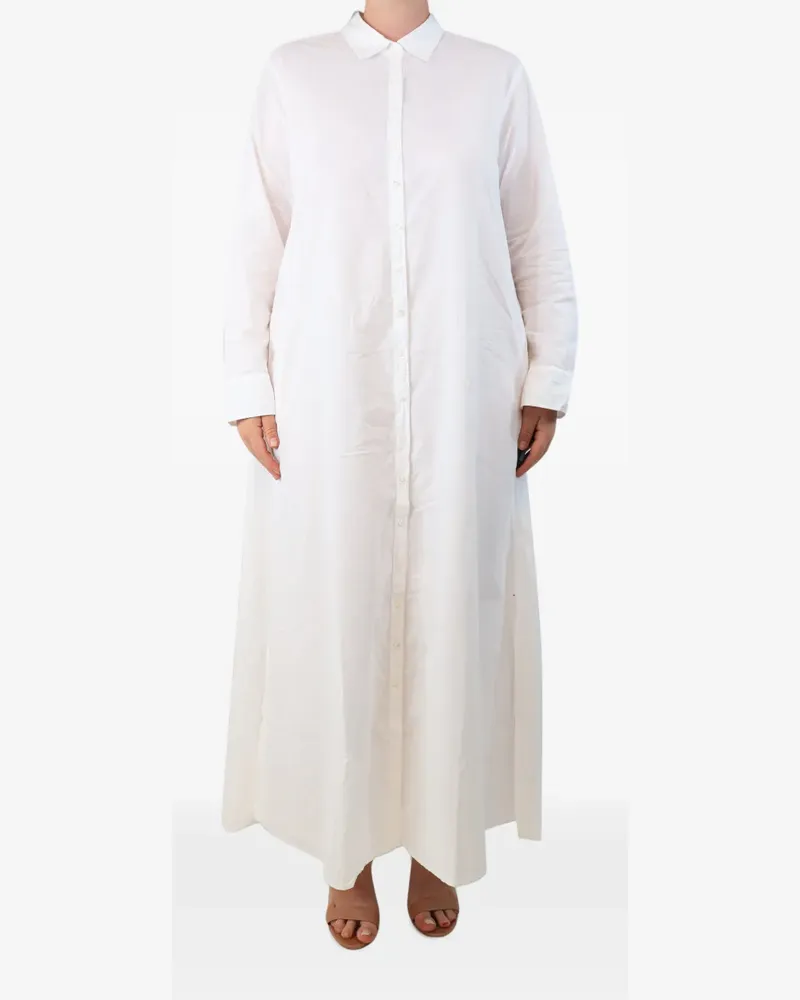 Xírena button-up shirt dress - Weiß Weiß