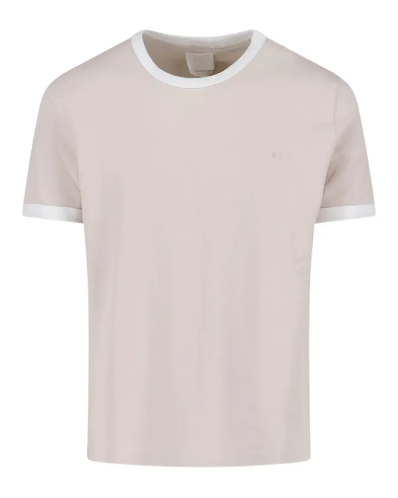 A.P.C. logo T-shirt - Nude Nude