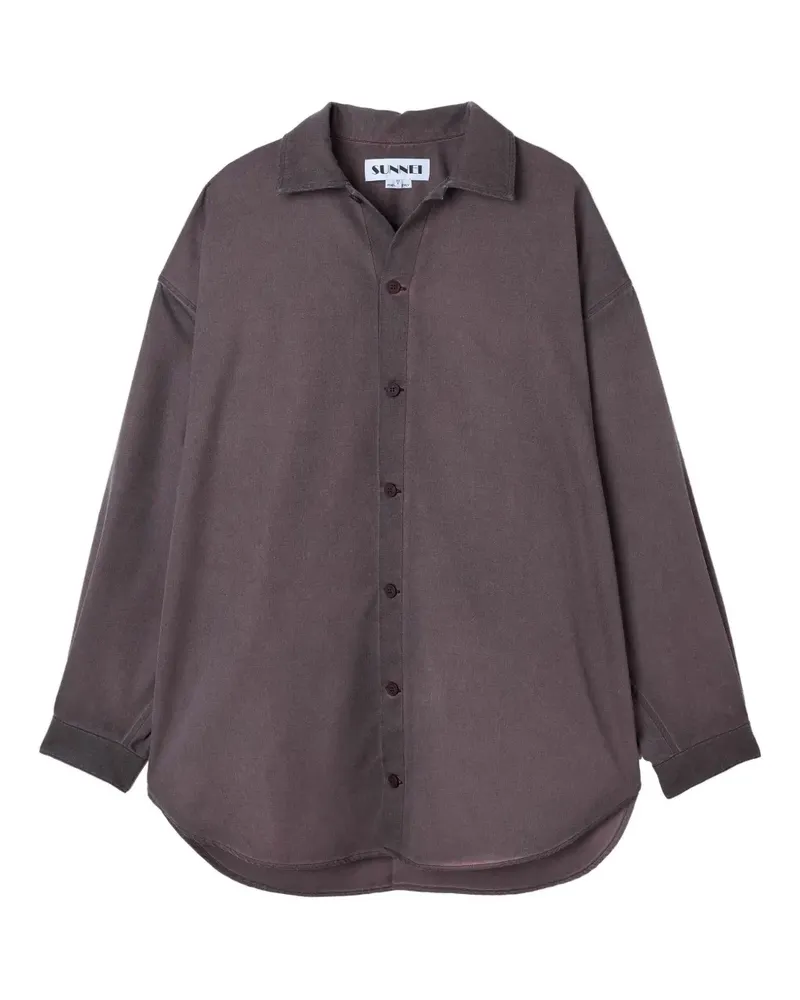 SUNNEI Mega wool shirt - Braun Braun