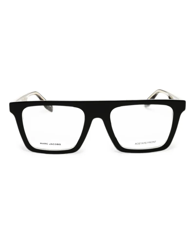 Marc Jacobs square-frame glasses - Schwarz Schwarz