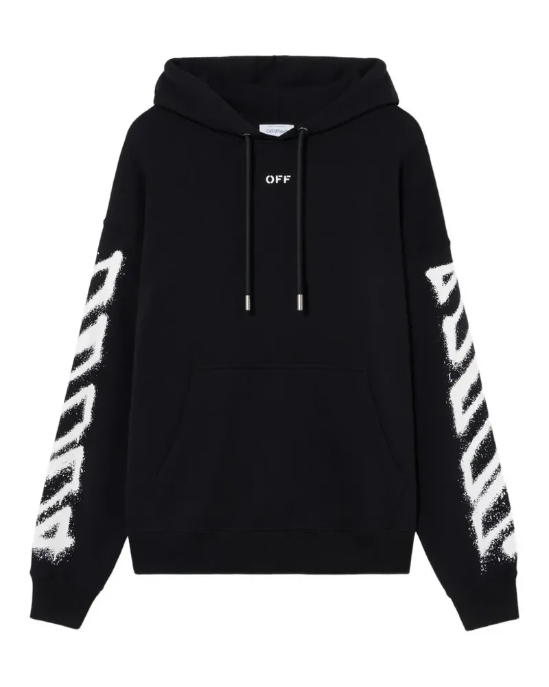 OFF-WHITE Spray Can Arrow Skate Hoodie - Schwarz Schwarz