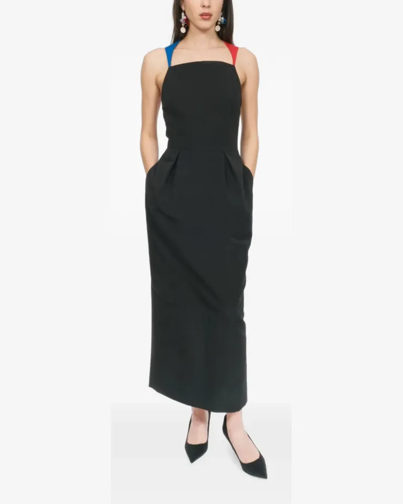 Rosie Assoulin Simon Says Maxikleid - Schwarz Schwarz