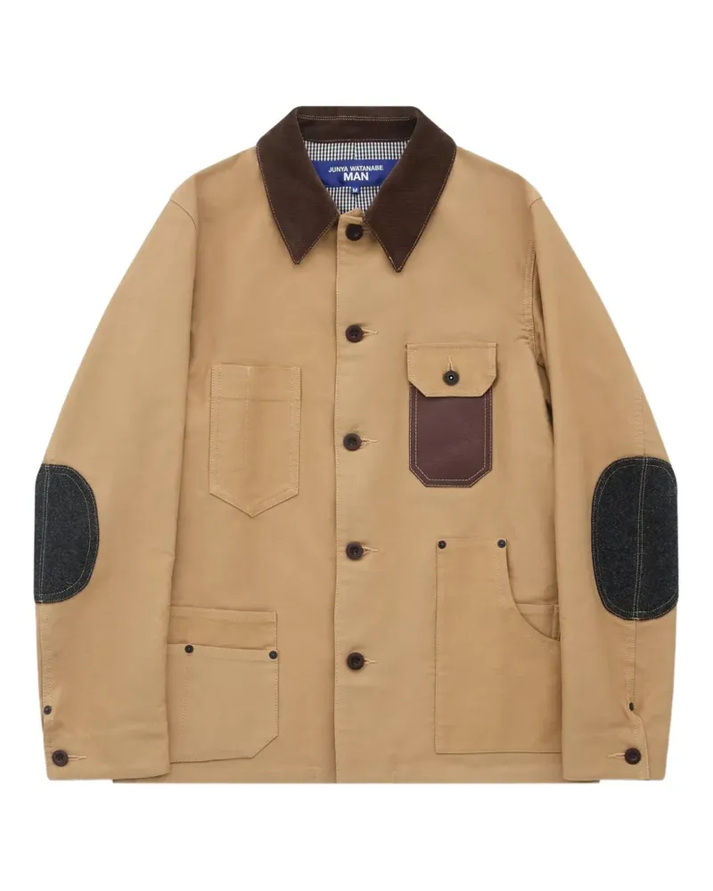 Junya Watanabe Jacke mit aufgesetzten Taschen - Braun Braun