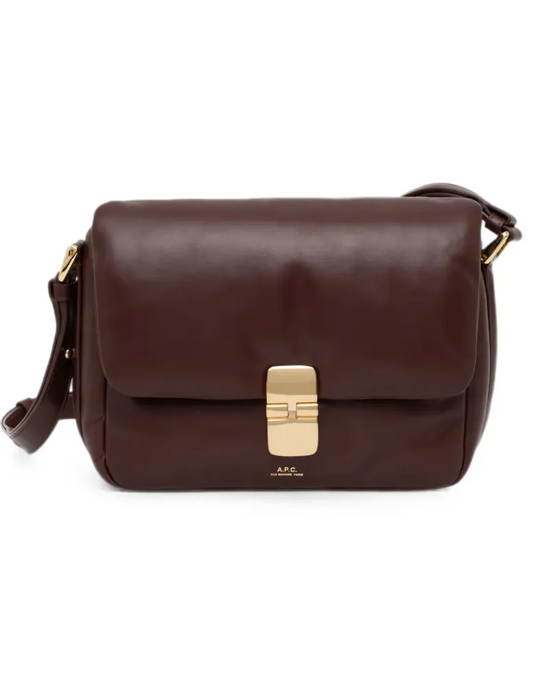 A.P.C. Grace Umhängetasche - Braun Braun