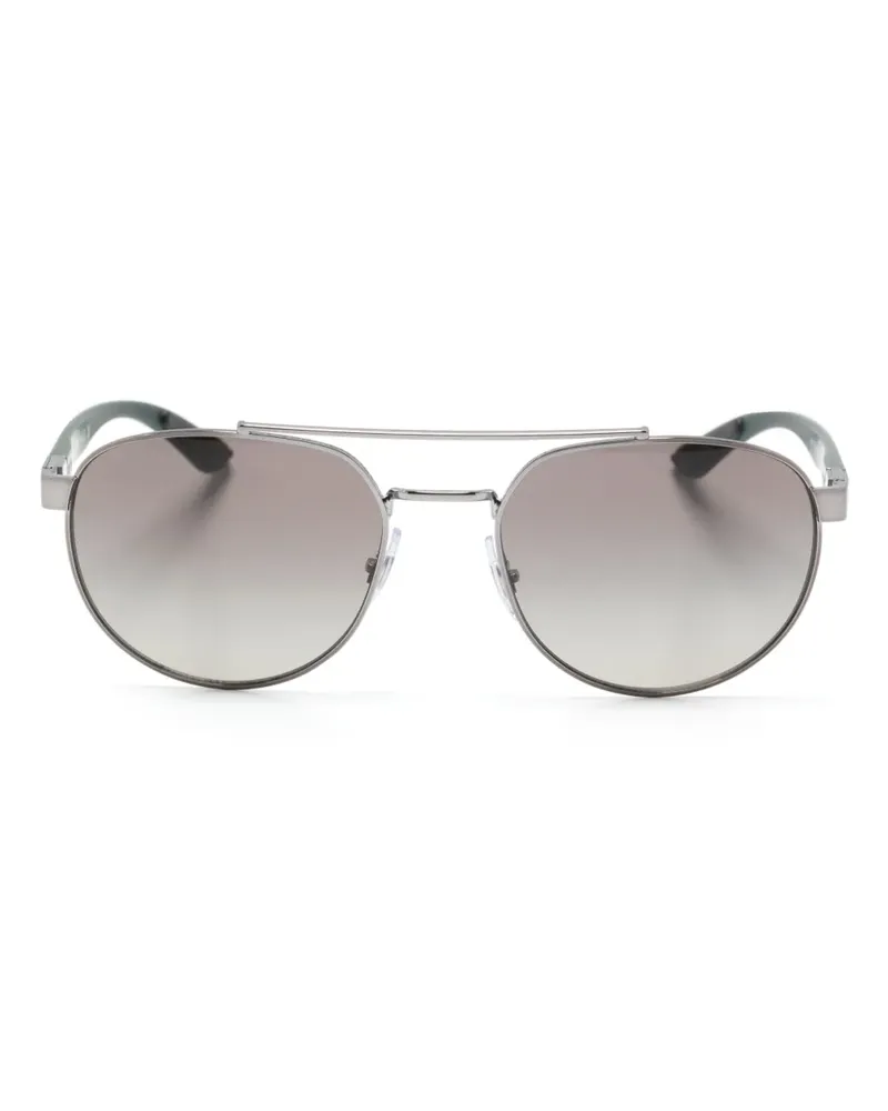 Ray Ban RB3736 Pilotenbrille - Silber Silber