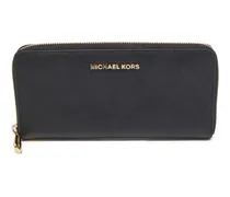 Portemonnaie mit Logo-Detail - Schwarz