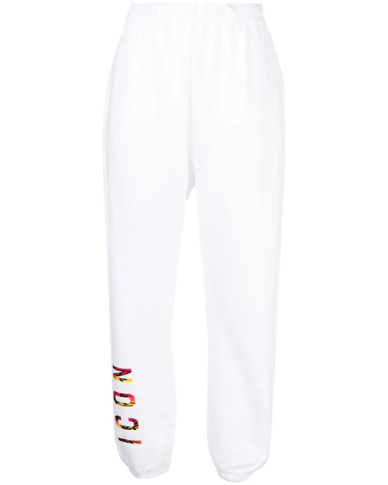 Dsquared2 Jogginghose mit Logo-Print - Weiß Weiß