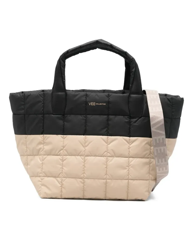 VeeCollective Mittelgroße Porter Tote Bag - Schwarz Schwarz