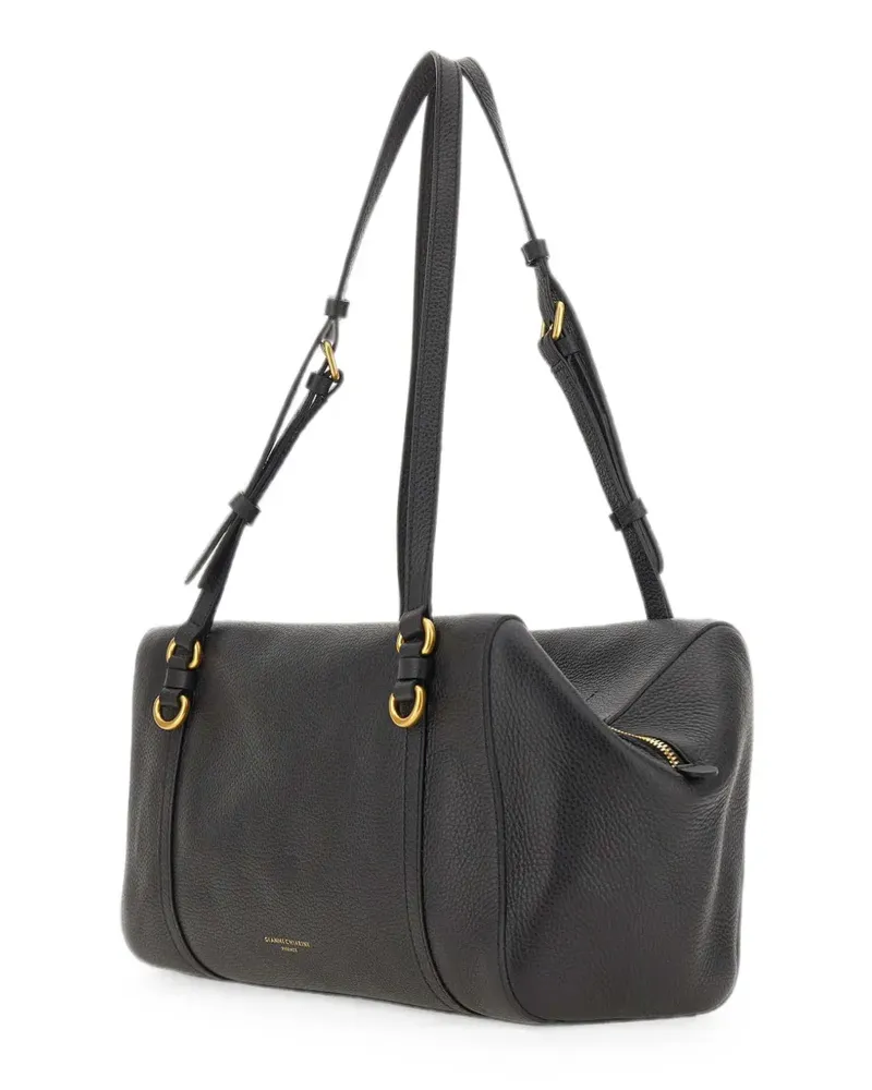 Gianni Chiarini Terry leather shoulder bag - Schwarz Schwarz