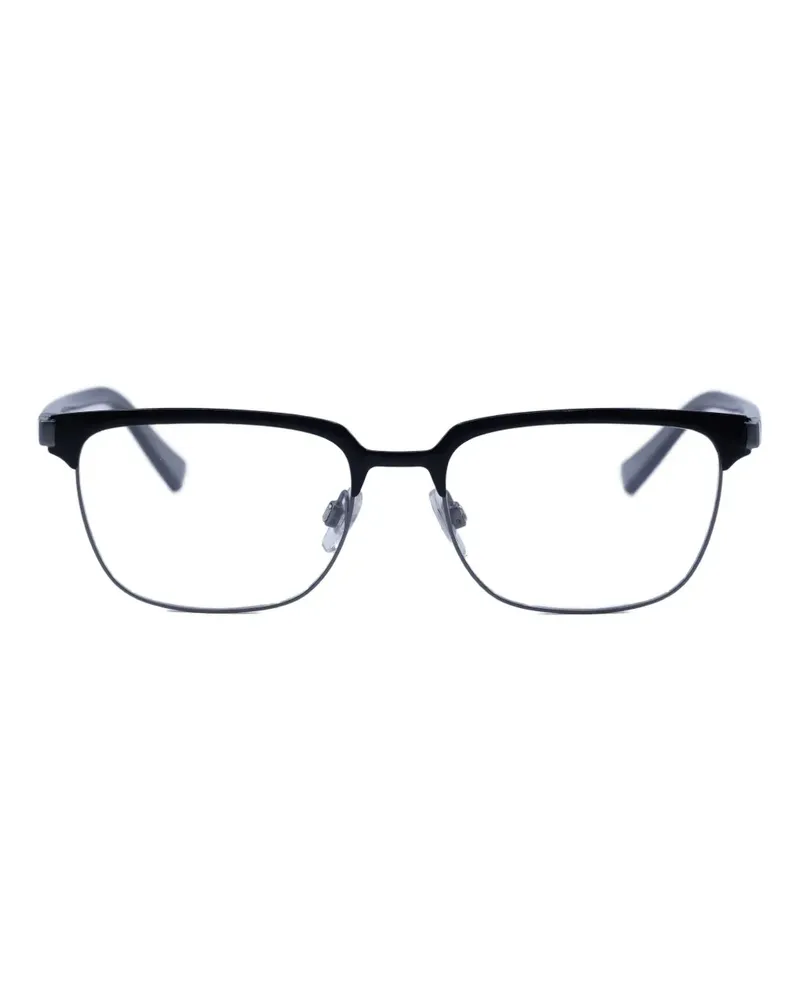 Dolce & Gabbana Eckige Sonnenbrille - Schwarz Schwarz